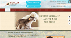 Desktop Screenshot of mybeaconvet.com